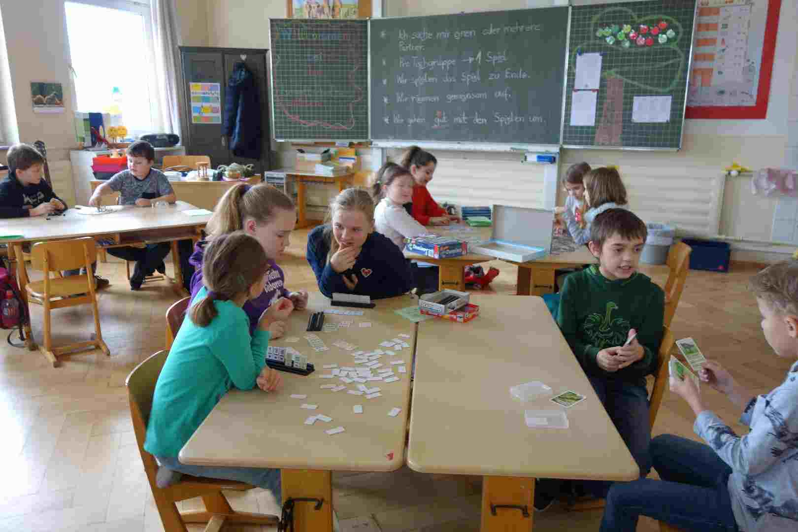 Foto im Klassenzimmer